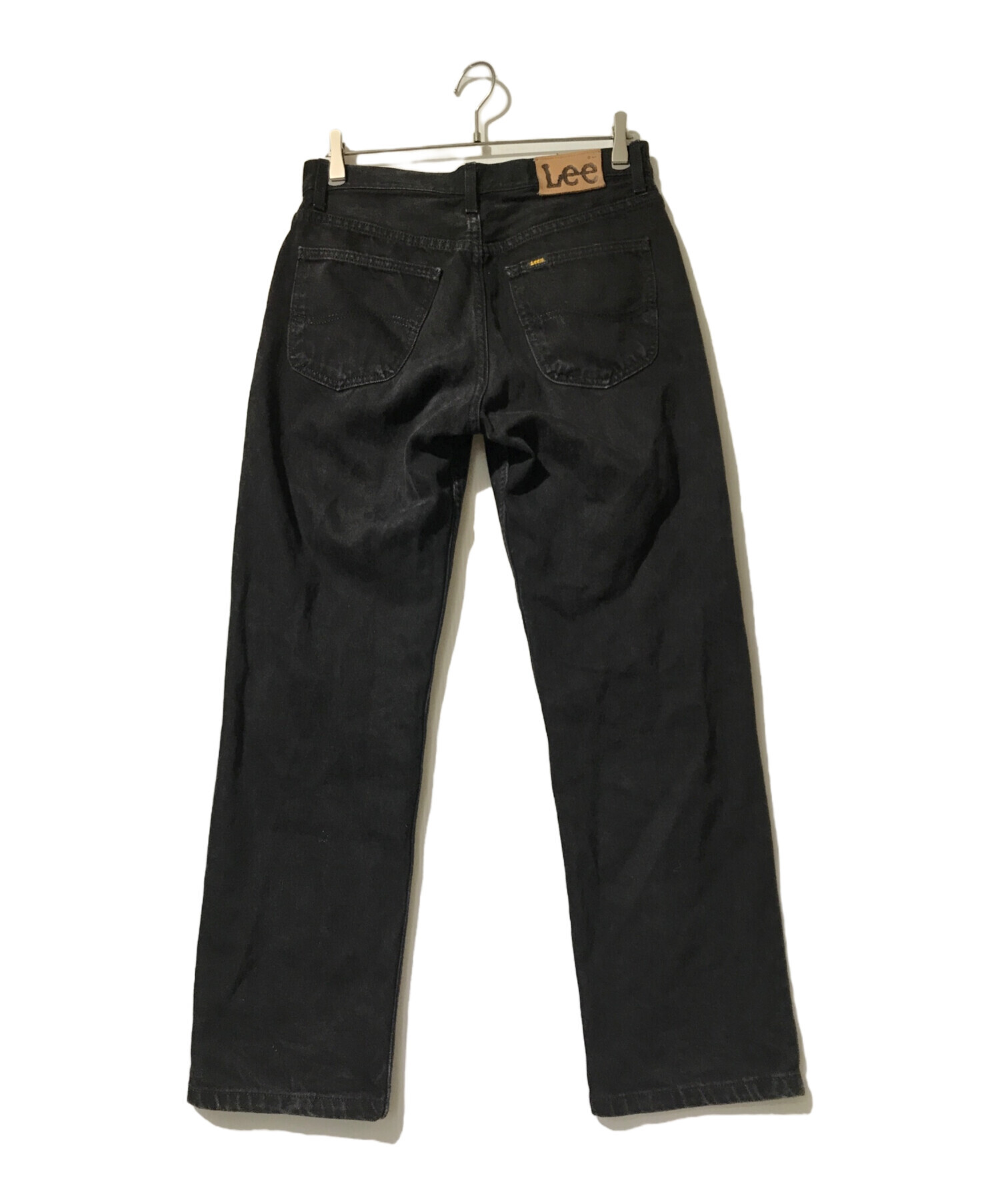 中古・古着通販】Lee Jeans (リー ジーンズ) ブラックデニムパンツ 