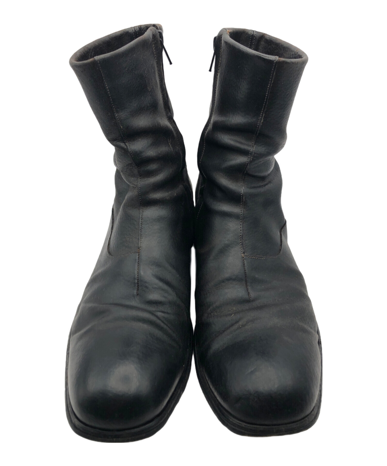 プレミアータ  イタリア サイドジップ ショートブーツ ブラック 中古・古着通販】PREMIATA (プレミアータ) サイドジップブーツ