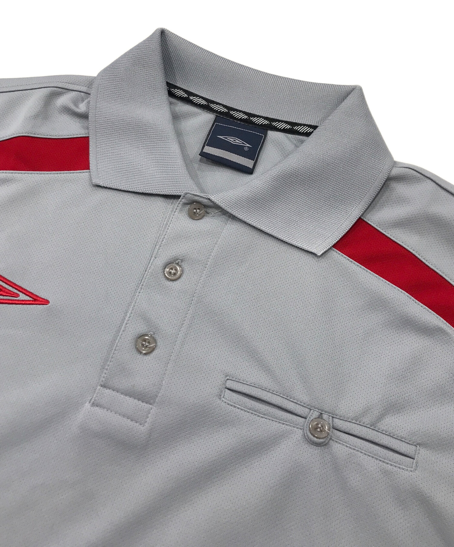 中古・古着通販】UMBRO (アンブロ) ポロシャツ グレー サイズ:L