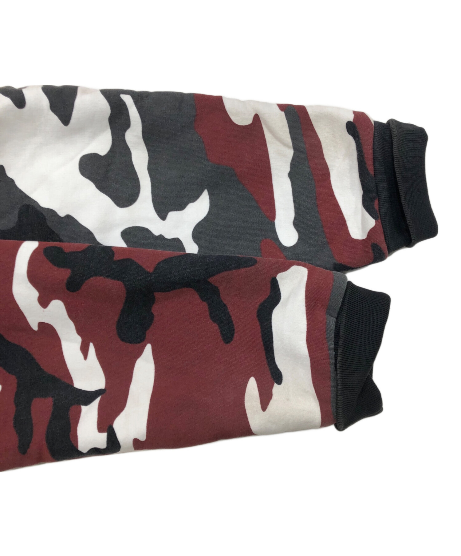 中古・古着通販】SUPREME (シュプリーム) カモフラPOパーカー レッド 