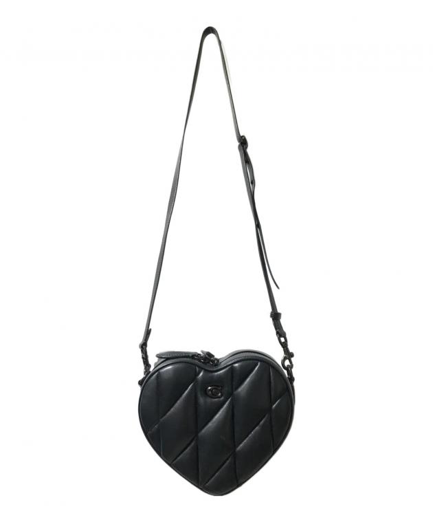 中古・古着通販】COACH (コーチ) ハート クロスボディ・キルティング 