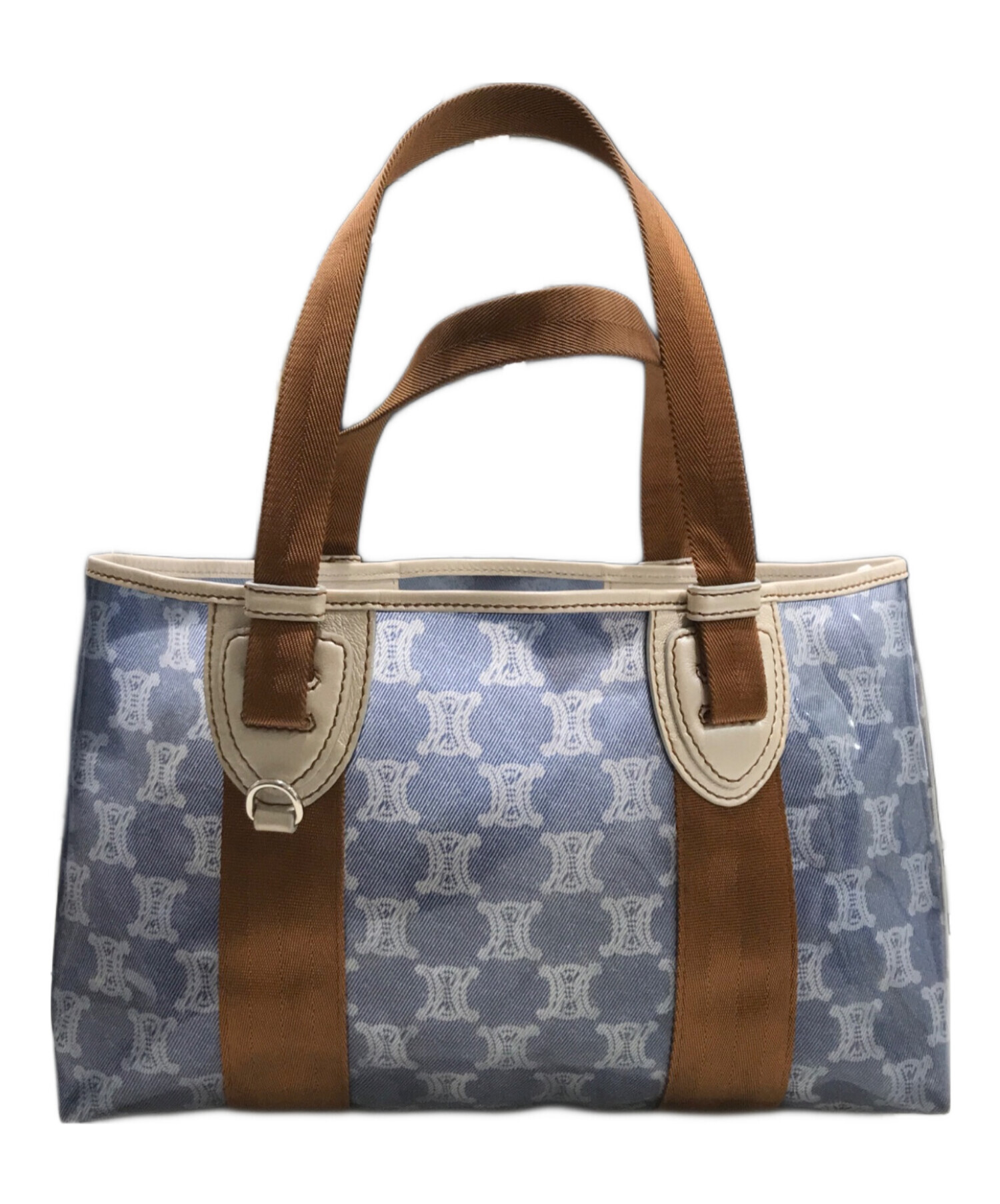 中古・古着通販】CELINE (セリーヌ) マカダムビニールトートバッグ 