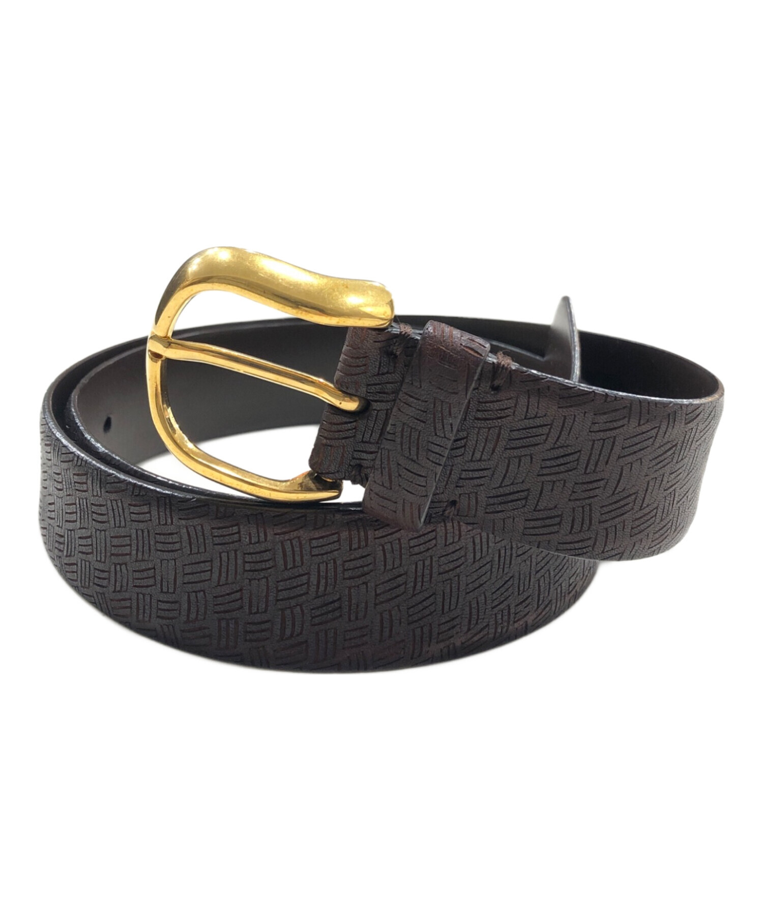 中古・古着通販】BRUNELLO CUCINELLI (ブルネロクチネリ) レザーベルト