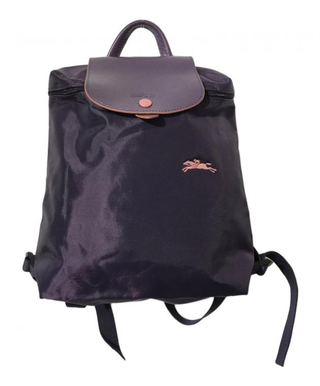 中古・古着通販】LONGCHAMP (ロンシャン) リュックサック パープル