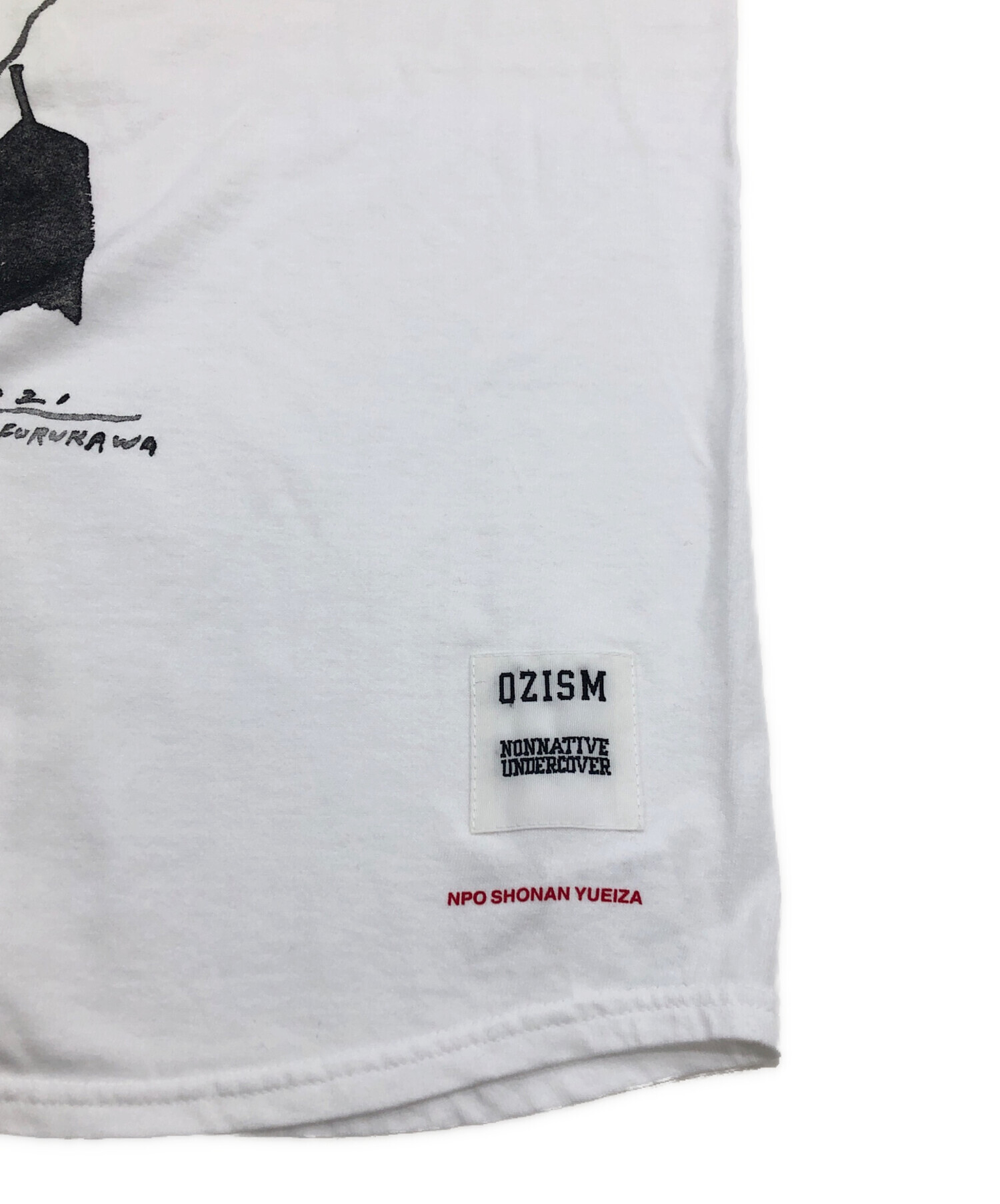 UNDERCOVER × nonnative / Tシャツ/M/コットン/WHT/プリント/UC1D9807 中古・古着通販】UNDERCOVER (アンダーカバー) nonnative (ノン