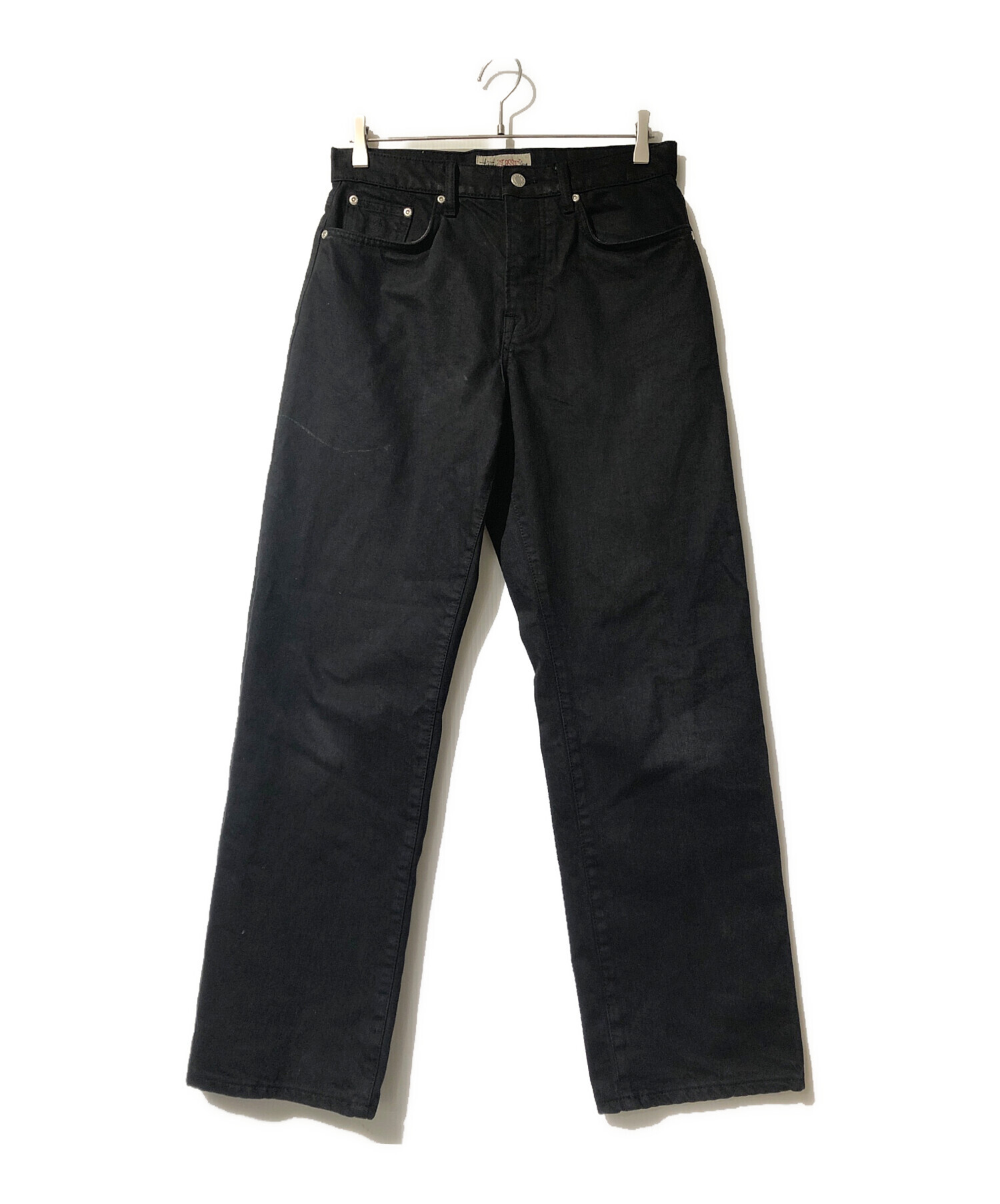 再再値下げSTUSSYブラックデニム 中古・古着通販】stussy (ステューシー) OVERDYED CLASSIC JEANS