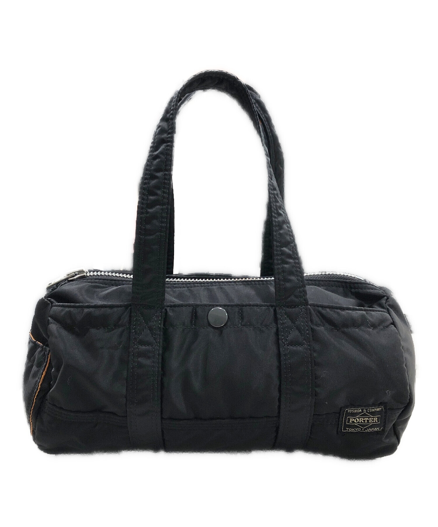 中古・古着通販】PORTER (ポーター) ドラムバッグ ブラック｜ブランド 