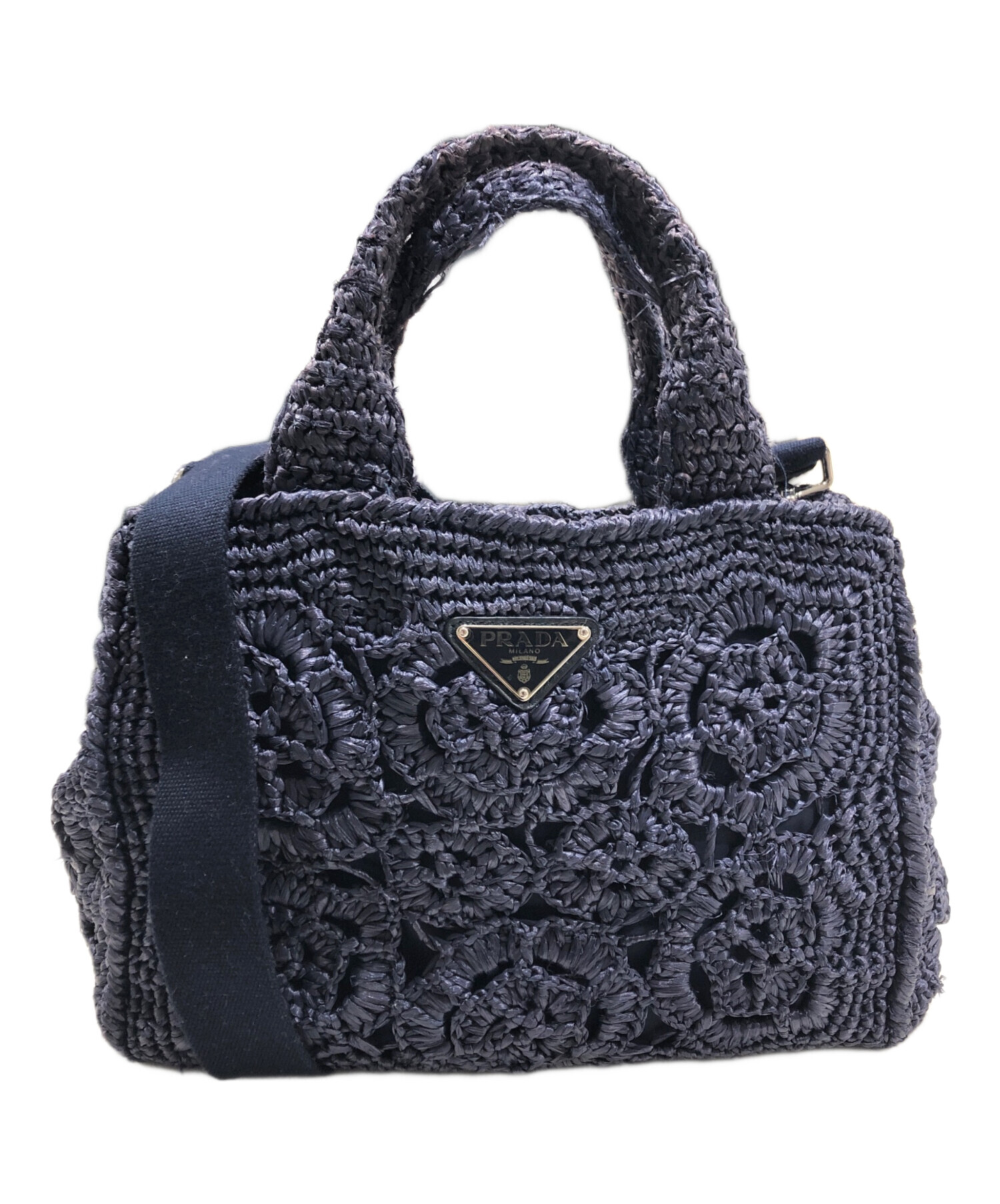 中古・古着通販】PRADA (プラダ) 2WAYショルダーバッグ/カナパ 