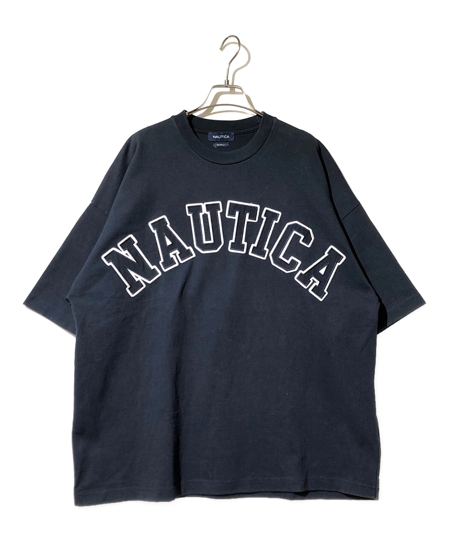 中古・古着通販】NAUTICA (ノーティカ) アーチロゴショートスリーブT 