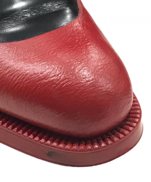中古・古着通販】PRADA (プラダ) バイカラーラバーソールシューズ