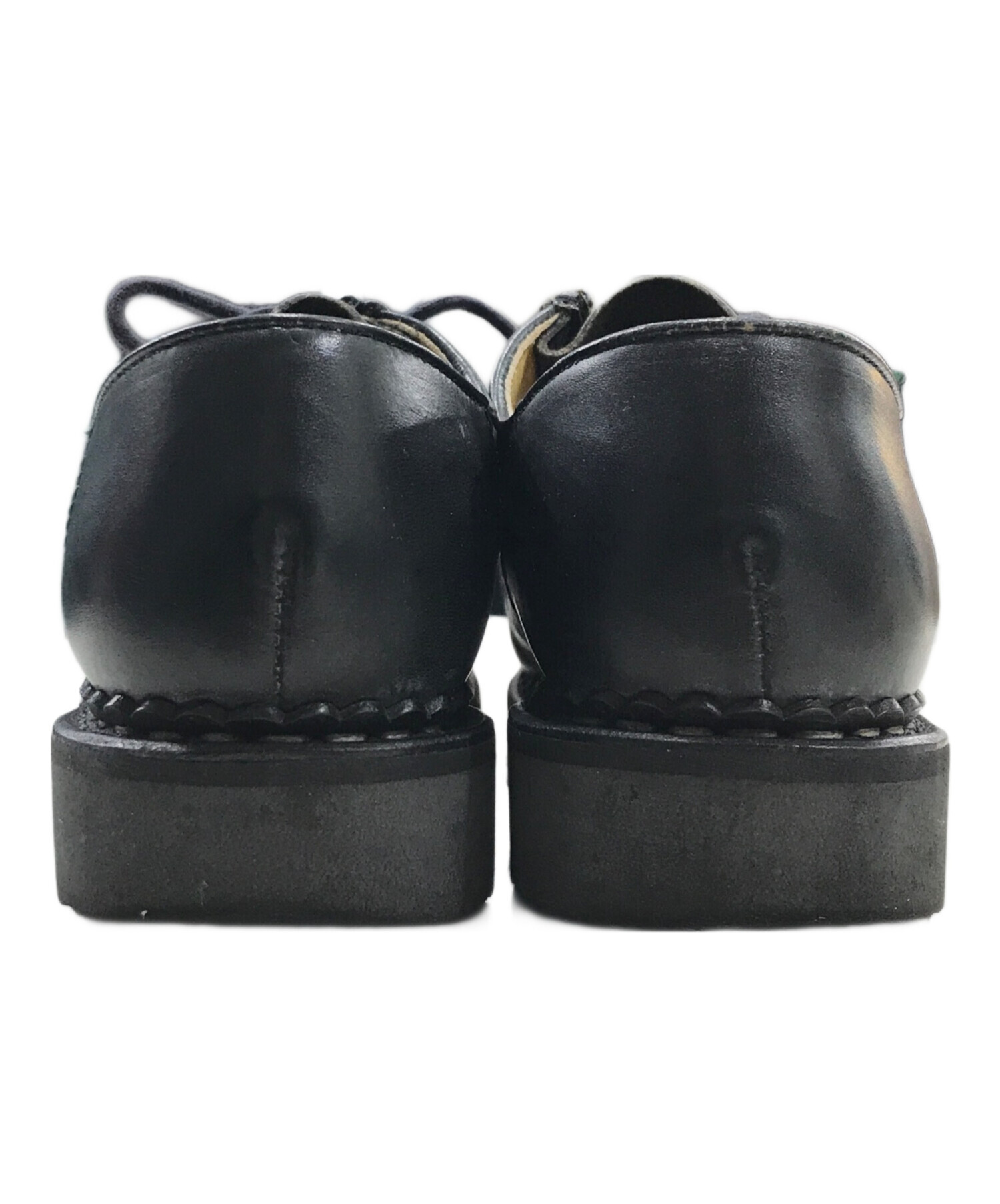 パラブーツ ミカエル チロリアンシューズ サイズR40 ブラック パラブーツ MICHAEL BBR(ミカエル)チロリアンシューズ ブラック