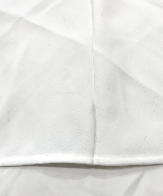 中古・古着通販】ENFOLD (エンフォルド) LAYERED-CUFF BLOUSE ホワイト