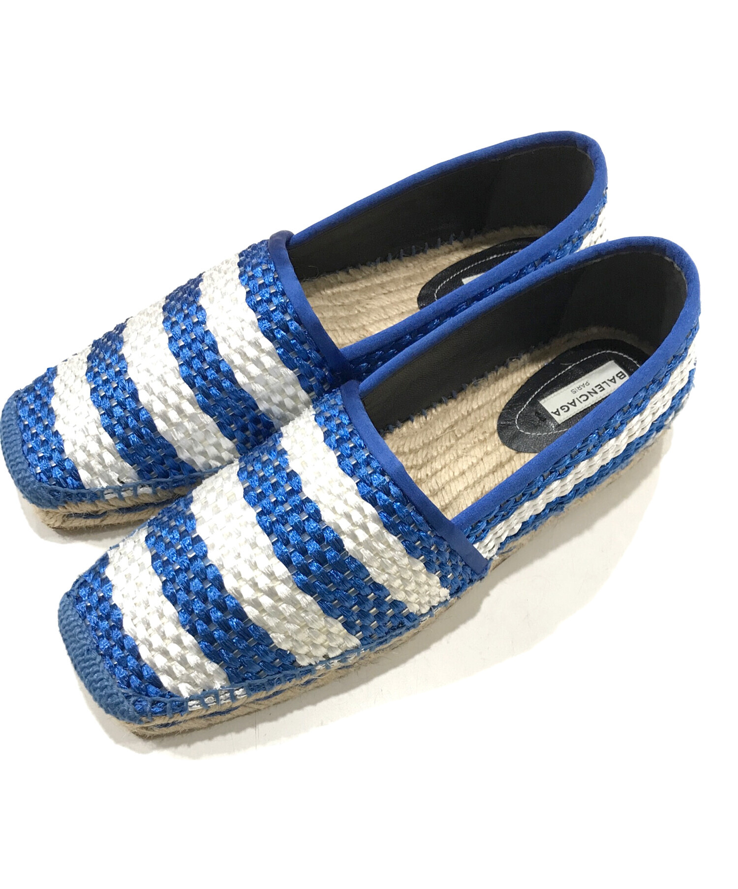 中古・古着通販】BALENCIAGA (バレンシアガ) エスパドリーユ ブルー 