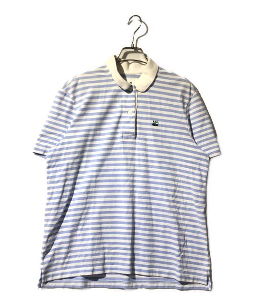 美品 【A.P.C.】アーペーセー LACOSTE ラコステ ポロシャツ 半袖 中古・古着通販】A.P.C. (アーペーセー) LACOSTE (ラコステ) ボーダー