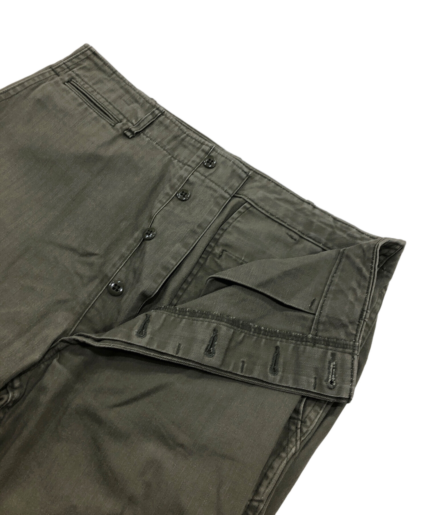中古・古着通販】ANATOMICA (アナトミカ) ヘリンボーントラウザー