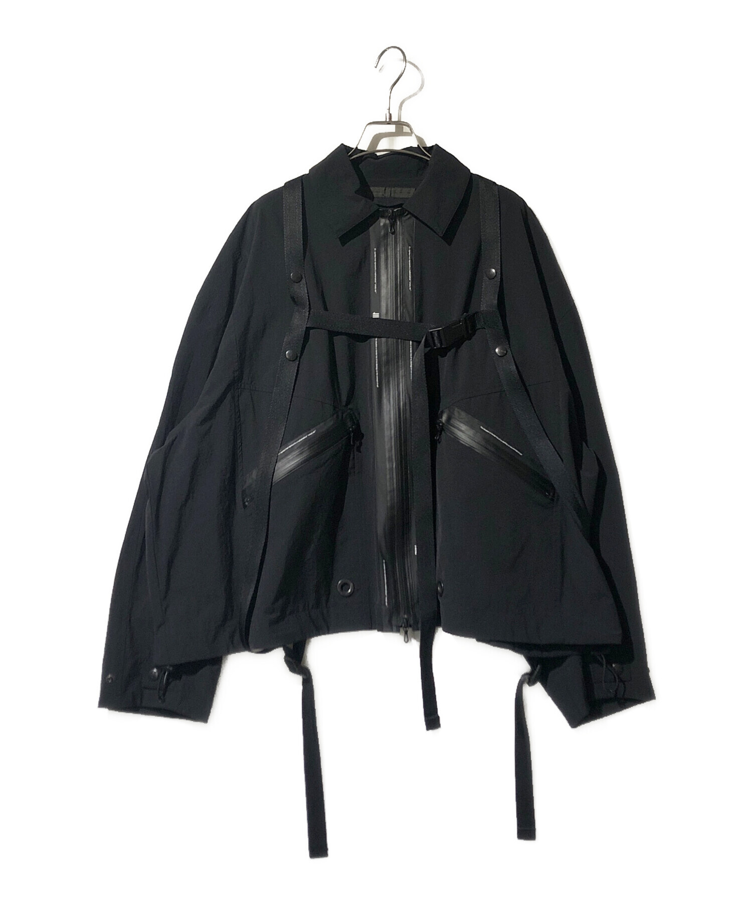 中古・古着通販】NILoS (ニルズ) テクニカルジャケット ブラック 