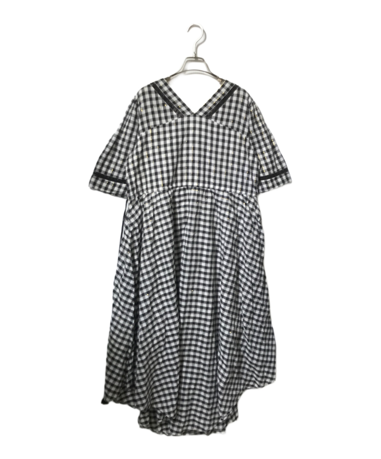 中古・古着通販】sara mallika (サラマリカ) コットンチェック 中古・古着通販】sara mallika (サラマリカ) コットンチェック