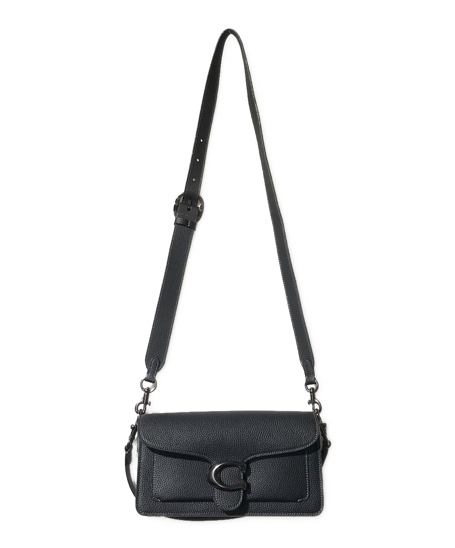 中古・古着通販】COACH (コーチ) タビーショルダーバッグ26 ブラック 