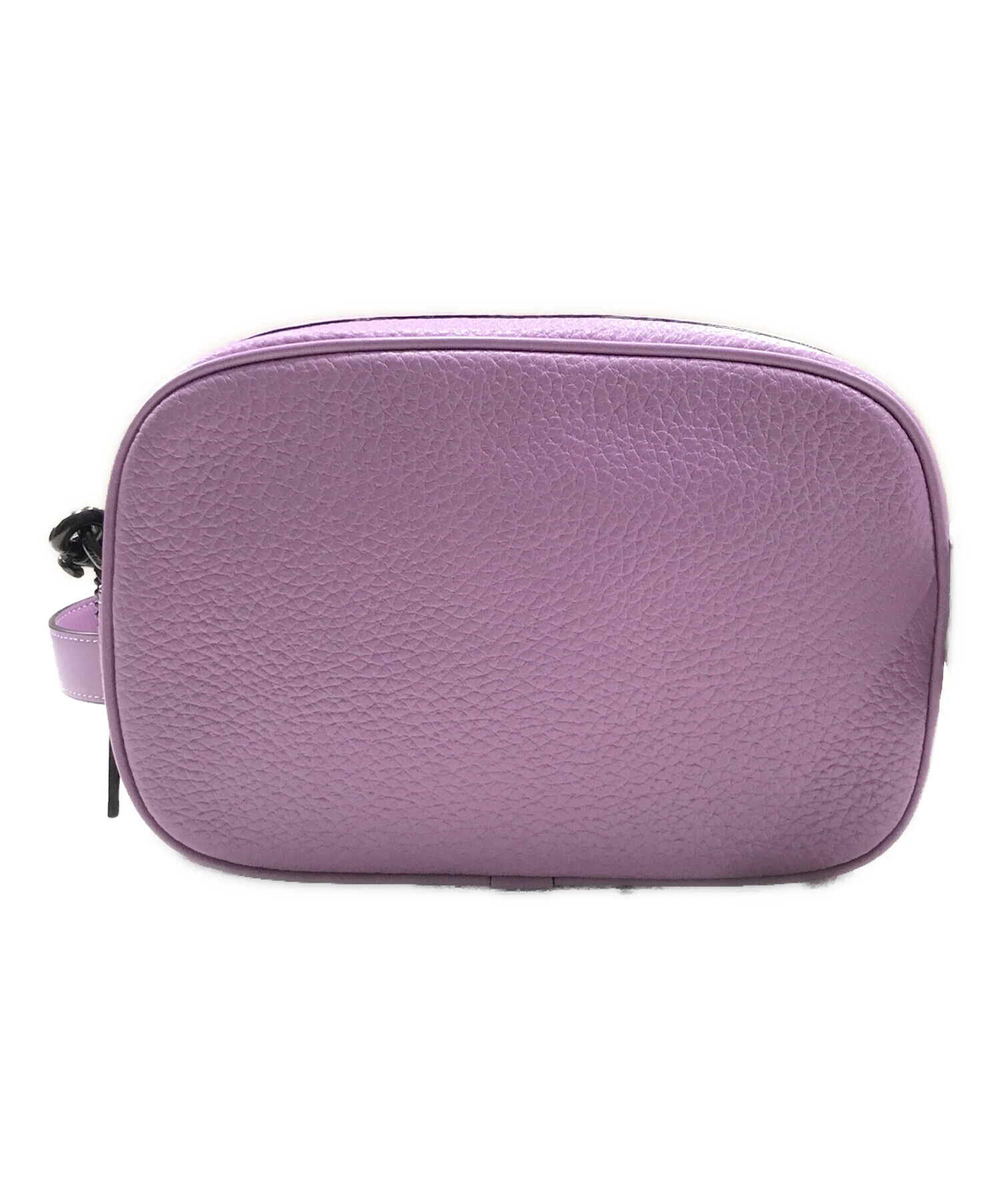 中古・古着通販】COACH (コーチ) カメラショルダーバッグ パープル