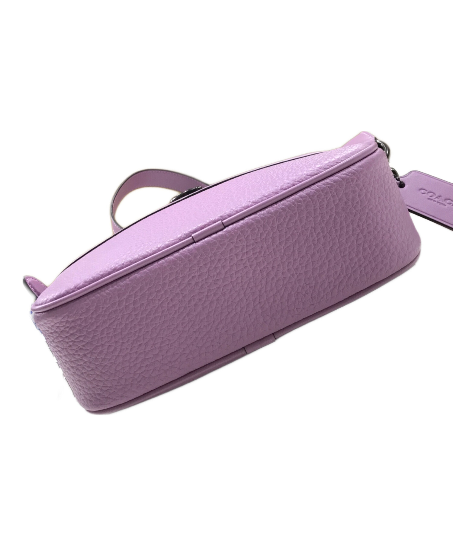 中古・古着通販】COACH (コーチ) カメラショルダーバッグ パープル