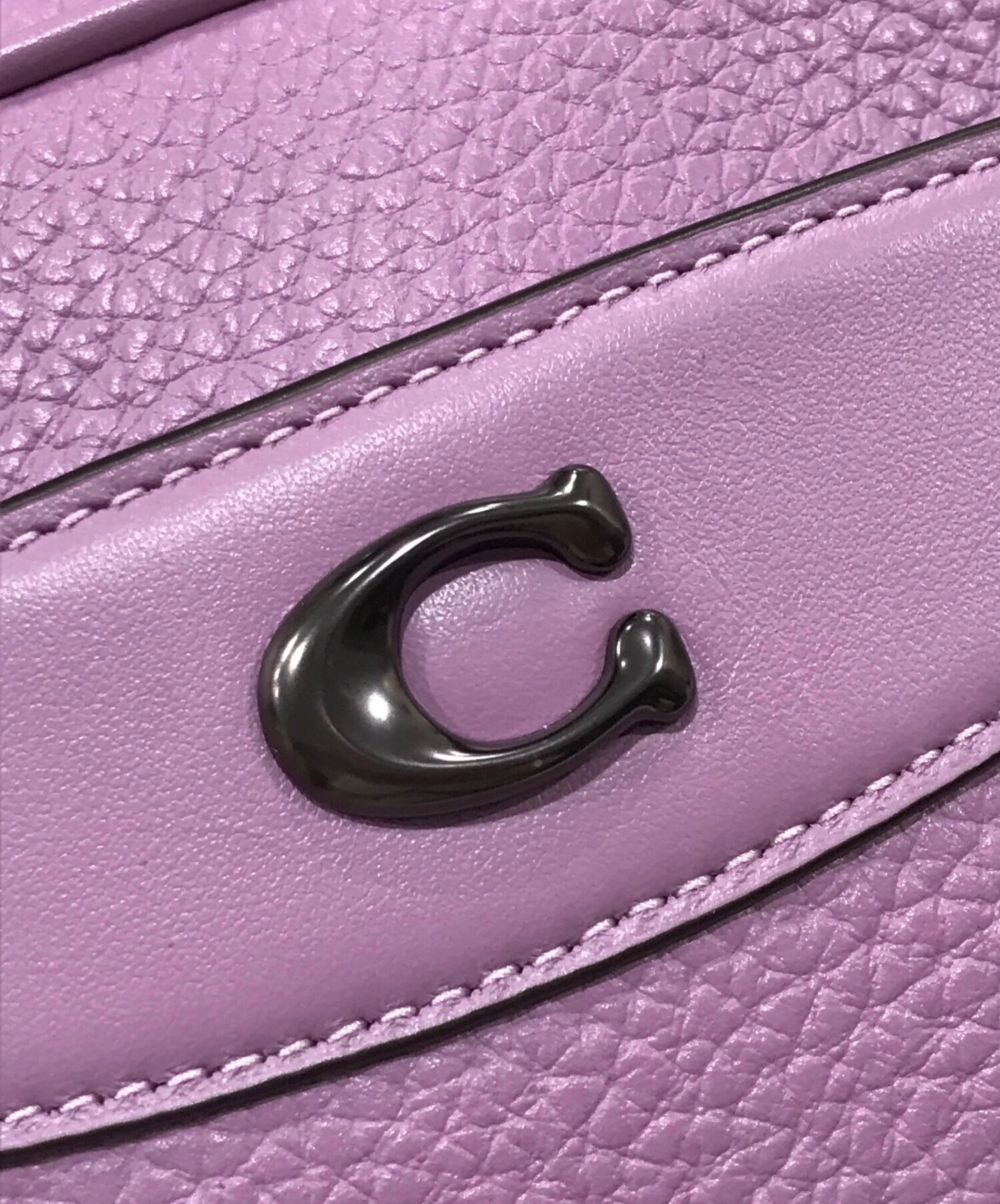 中古・古着通販】COACH (コーチ) カメラショルダーバッグ パープル