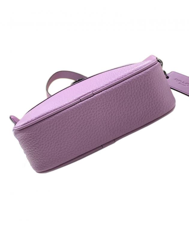 中古・古着通販】COACH (コーチ) カメラショルダーバッグ パープル