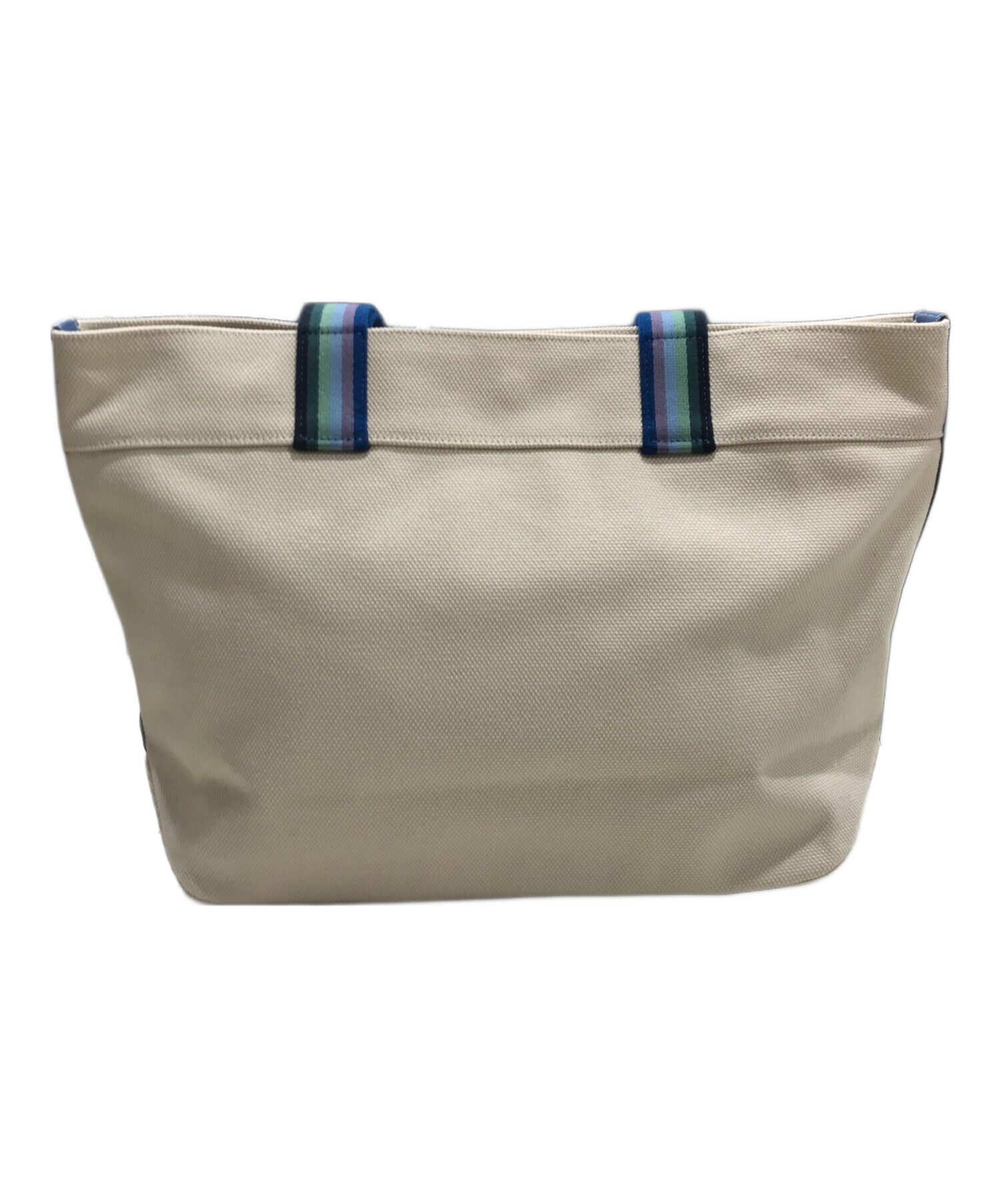 中古・古着通販】COACH (コーチ) ロゴキャンバストートバッグ ベージュ