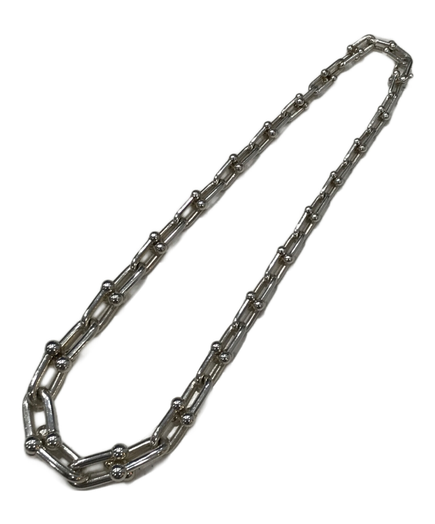 【ティファニー】グラジュエイテッドリンクネックレス　シルバー【お値下げ不可】 中古・古着通販】TIFFANY & Co. (ティファニー) グラジュエイテッド