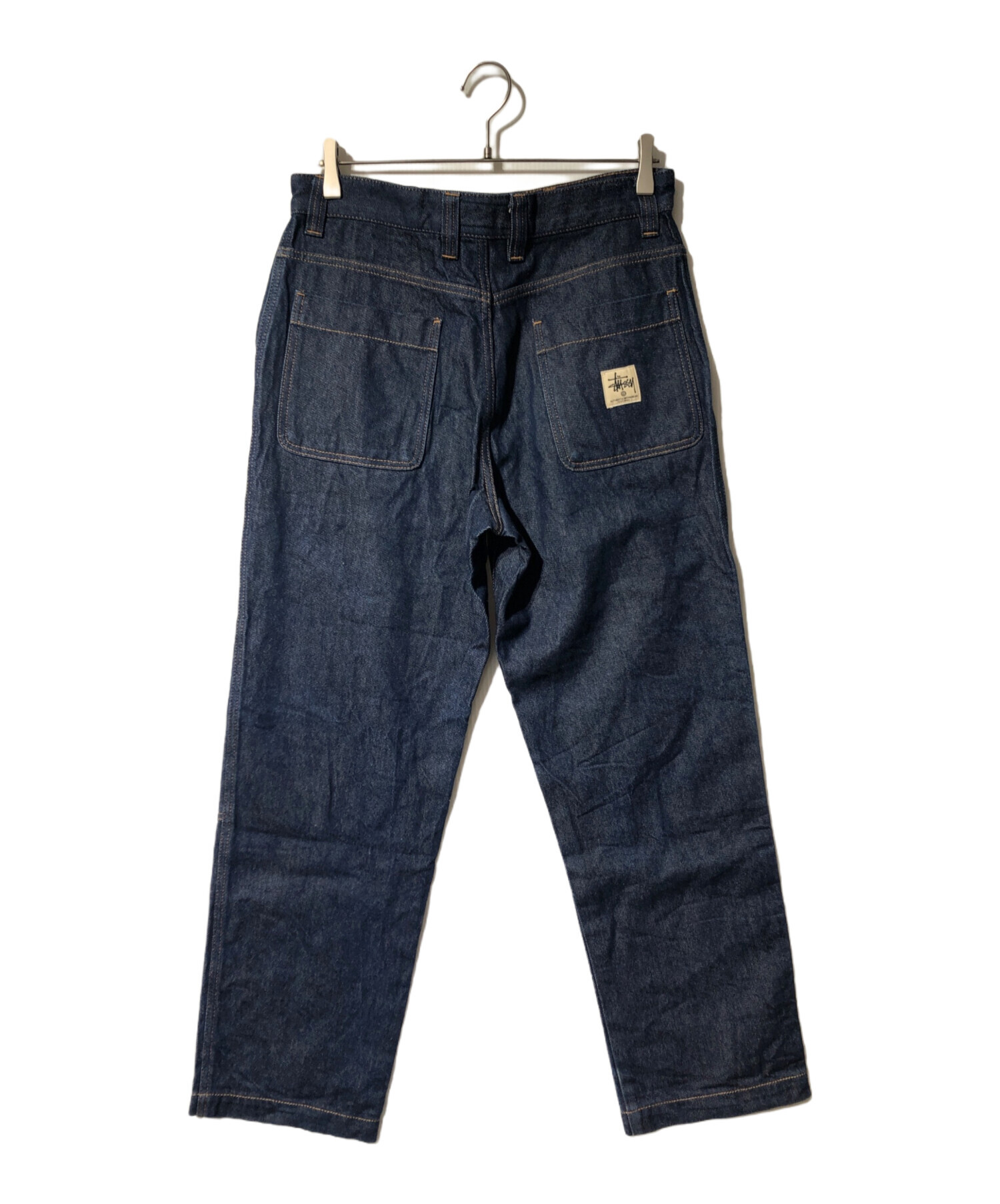 中古・古着通販】stussy (ステューシー) DENIM DOUBLE KNEE インディゴ
