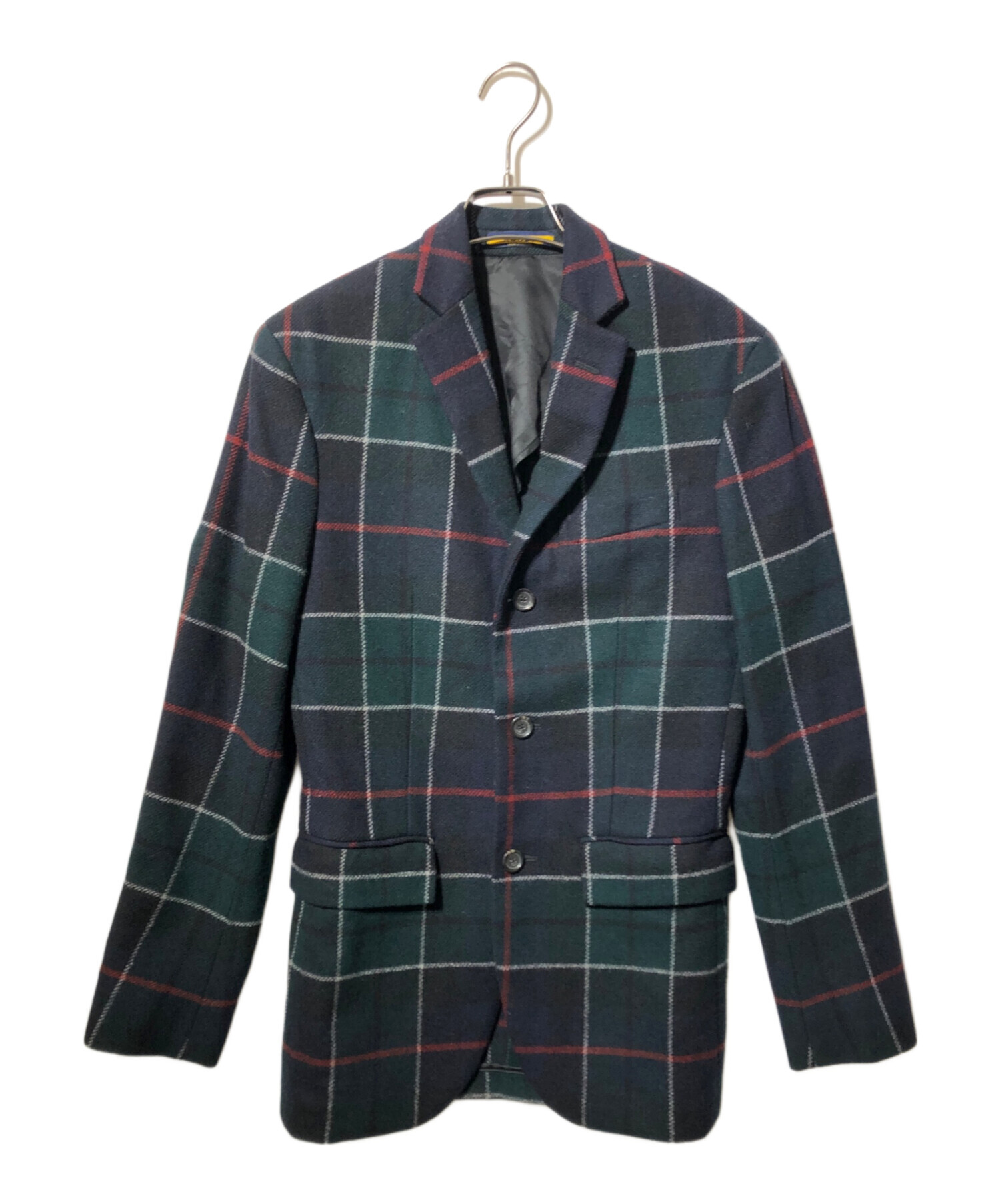 RALPH LAUREN ラルフローレン タータンチェック グリーン ジャケット RALPH LAUREN ラルフローレン タータンチェック グリーン ジャケット