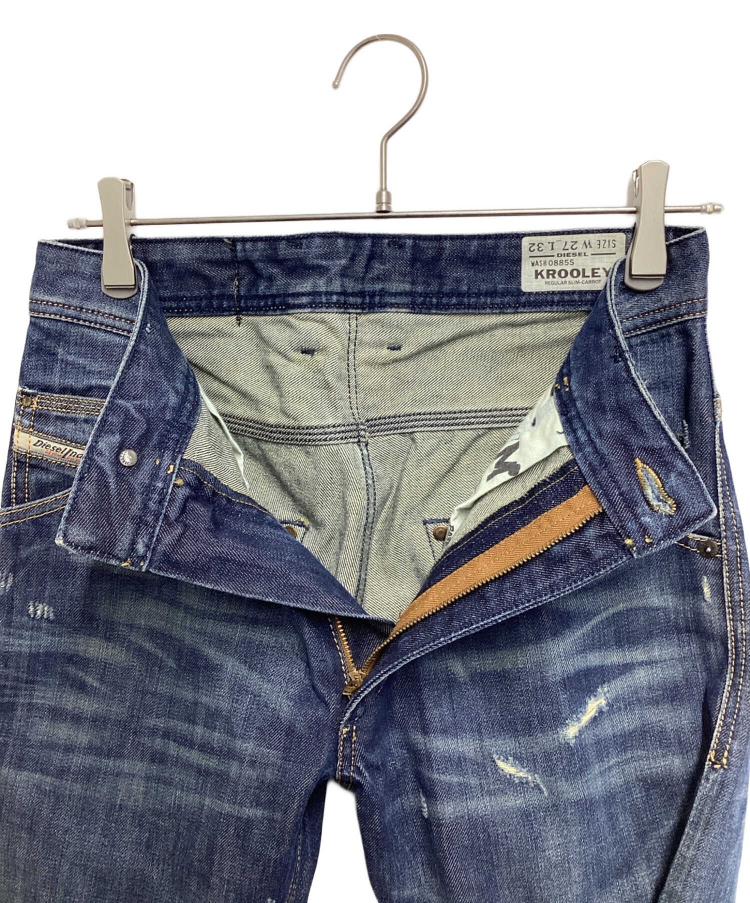 中古・古着通販】DIESEL (ディーゼル) デニムパンツ インディゴ サイズ