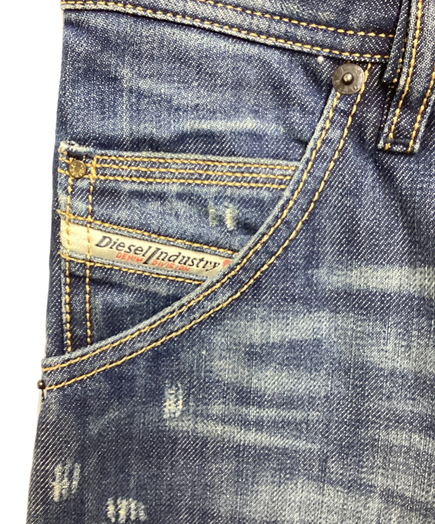 中古・古着通販】DIESEL (ディーゼル) デニムパンツ インディゴ サイズ 