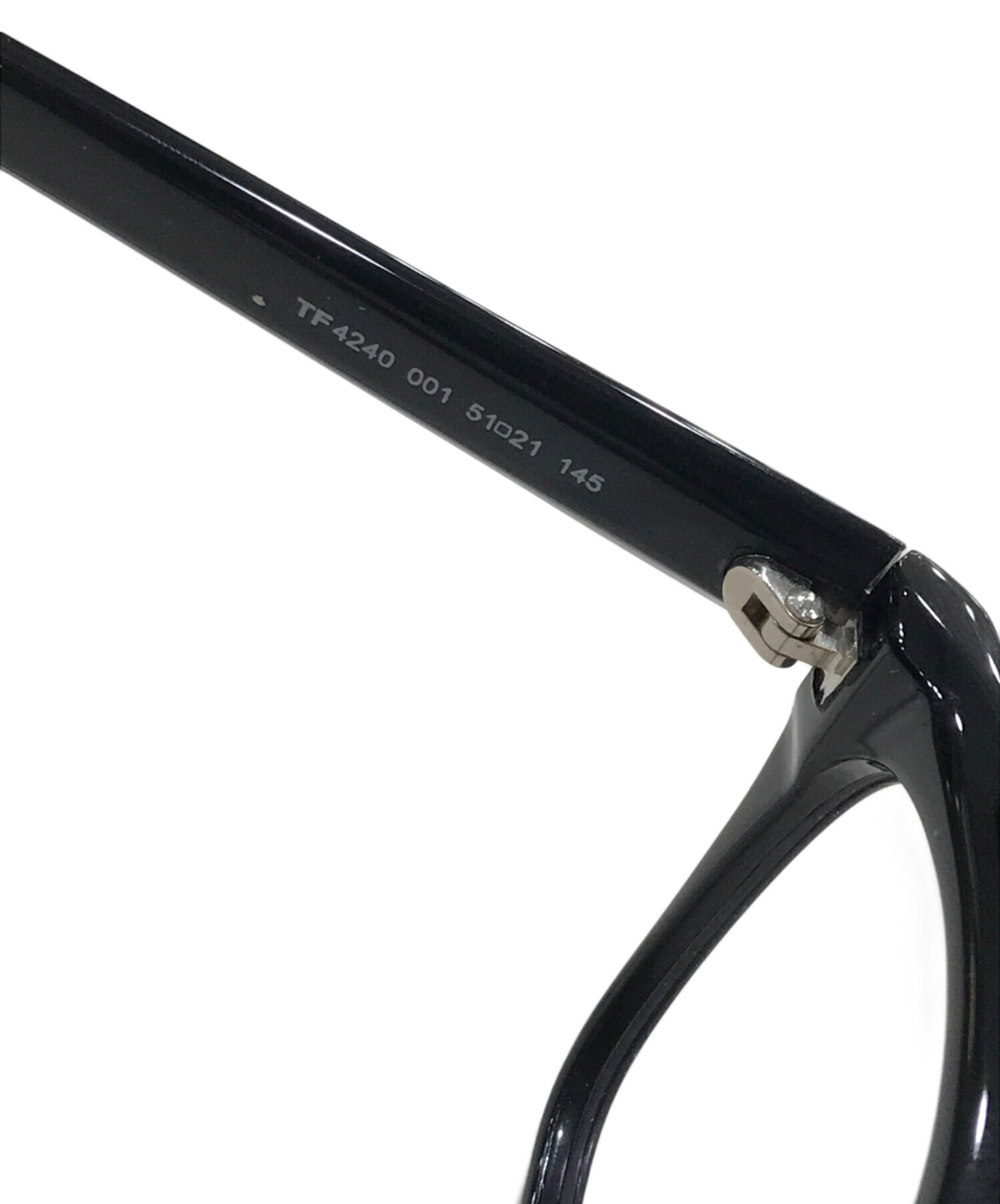中古・古着通販】TOM FORD (トムフォード) 伊達メガネ ブラック