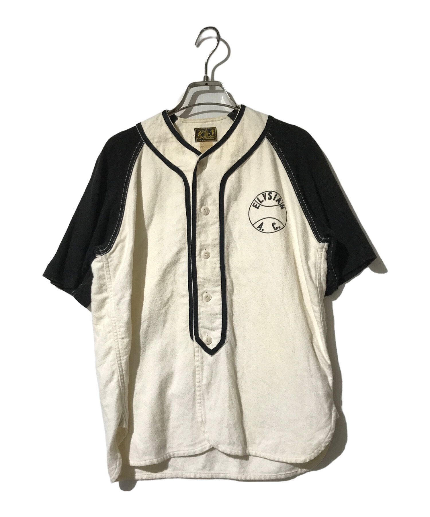 中古・古着通販】CUSHMAN (クッシュマン) 切替ベースボールシャツ 