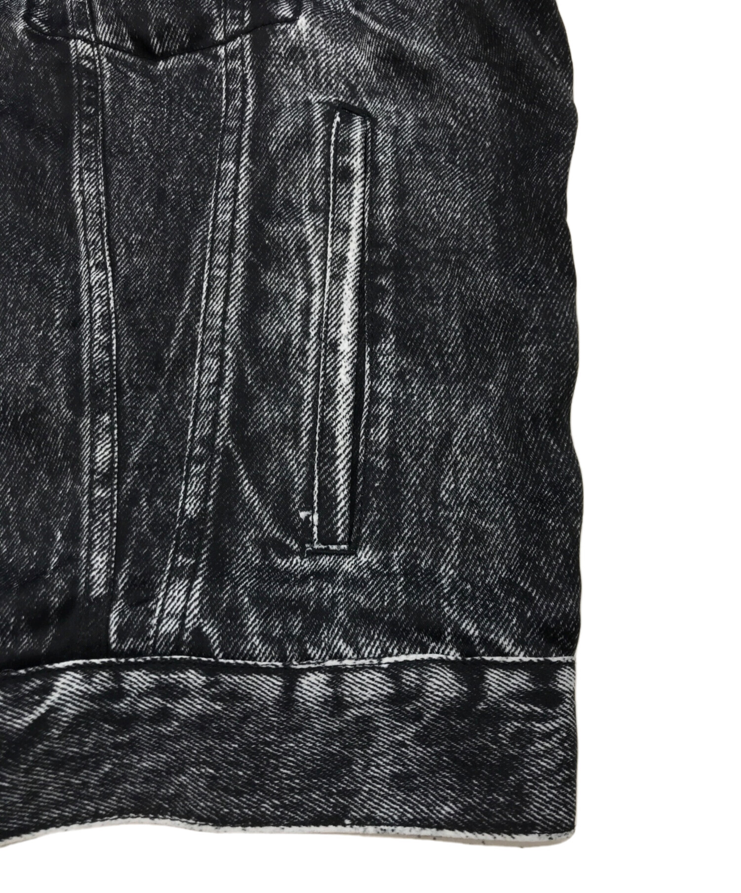 中古・古着通販】BALENCIAGA (バレンシアガ) デニム転写プリント