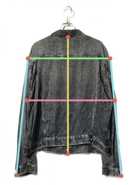 中古・古着通販】BALENCIAGA (バレンシアガ) デニム転写プリント