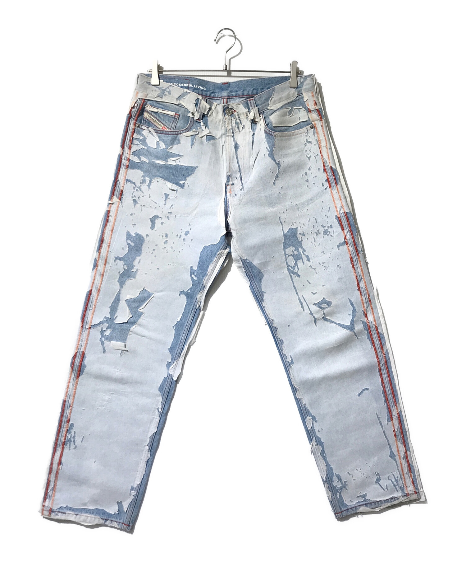 中古・古着通販】DIESEL (ディーゼル) STRAIGHT FIT MID-RIZE LIGHTLY 