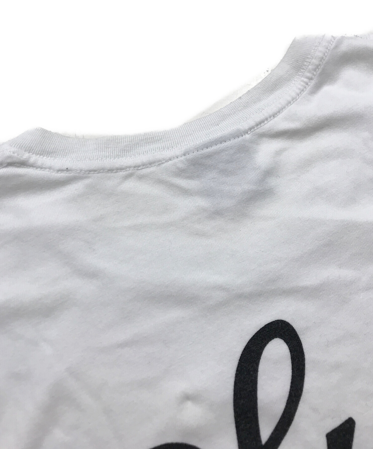 Stussy ロゴプリント Tシャツ M ホワイト 中古・古着通販】stussy (ステューシー) ロゴプリントtシャツ