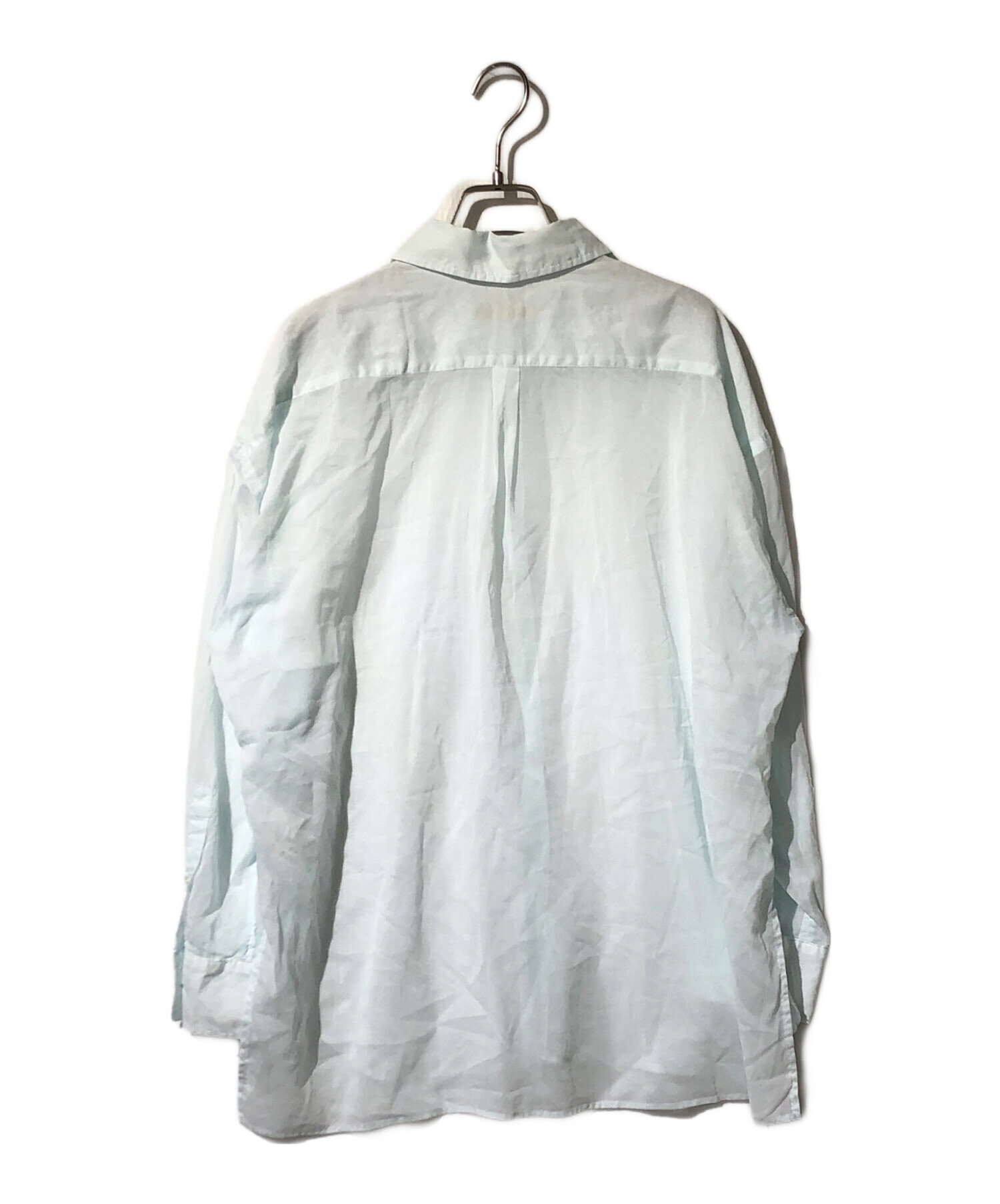 中古・古着通販】Plage (プラージュ) fluffy sheer シャツ スカイ