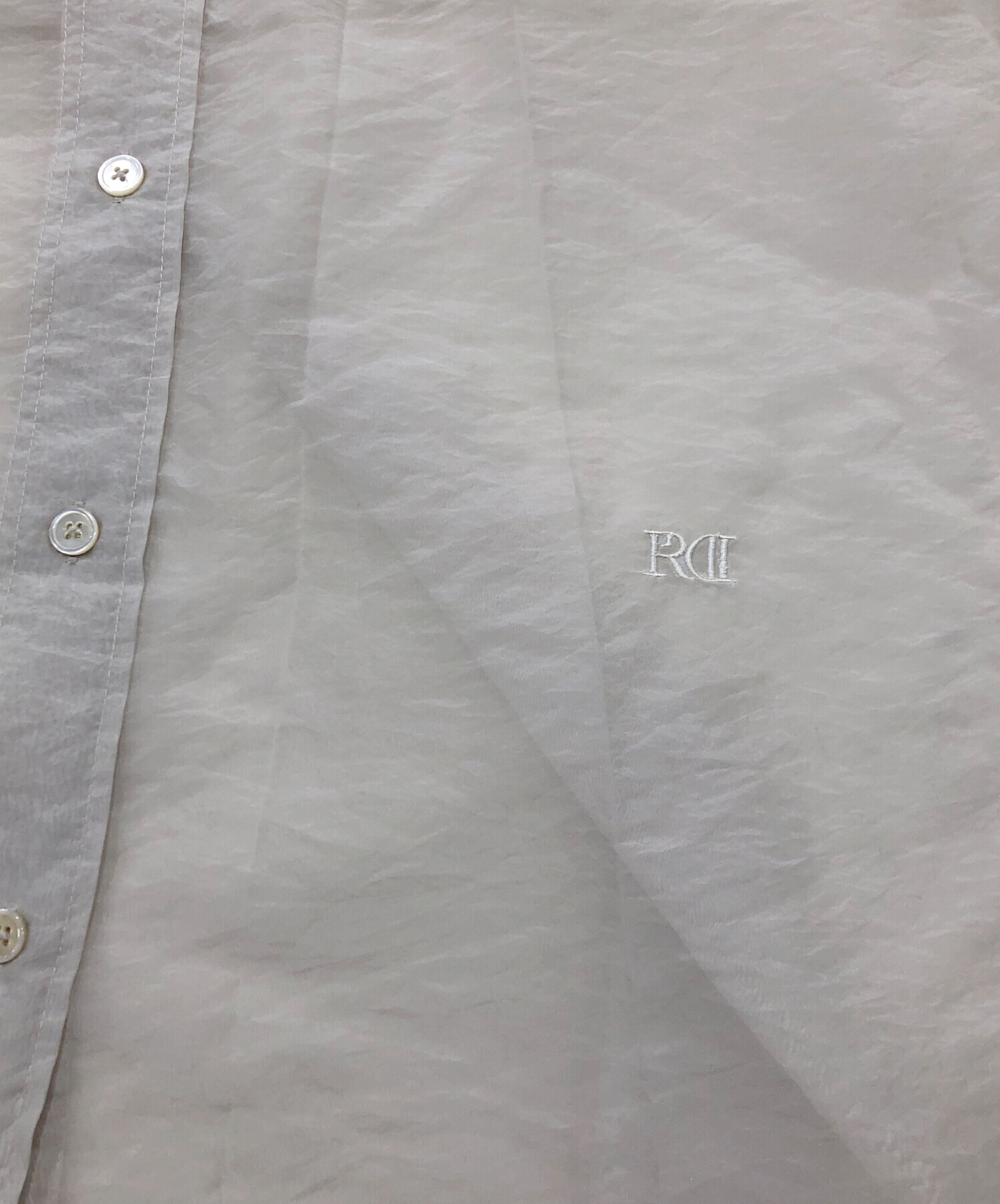 中古・古着通販】FRAY ID (フレイ アイディー) オーガンジーシアー