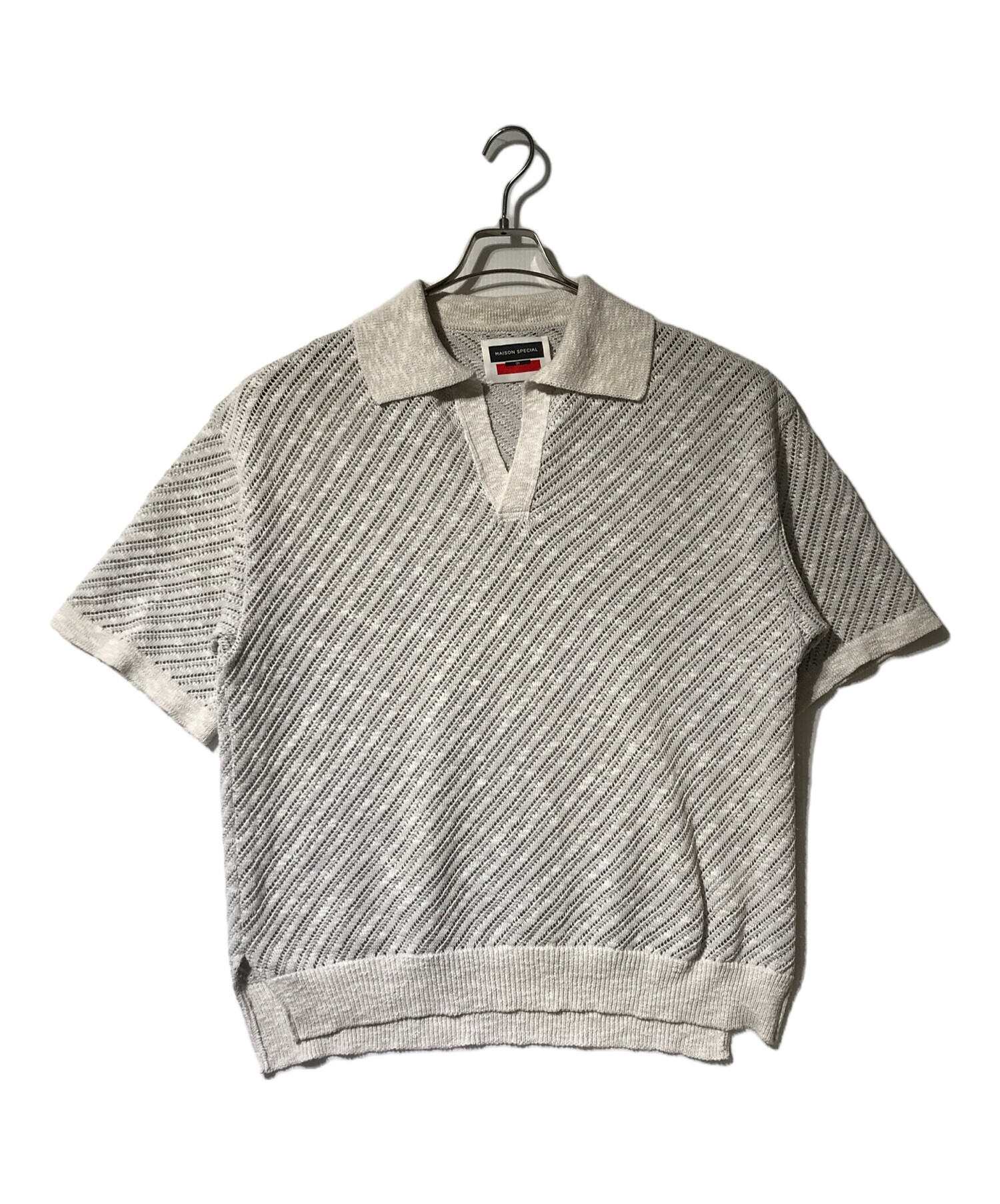 中古・古着通販】MAISON SPECIAL (メゾンスペシャル) Slub Yarn Bias 