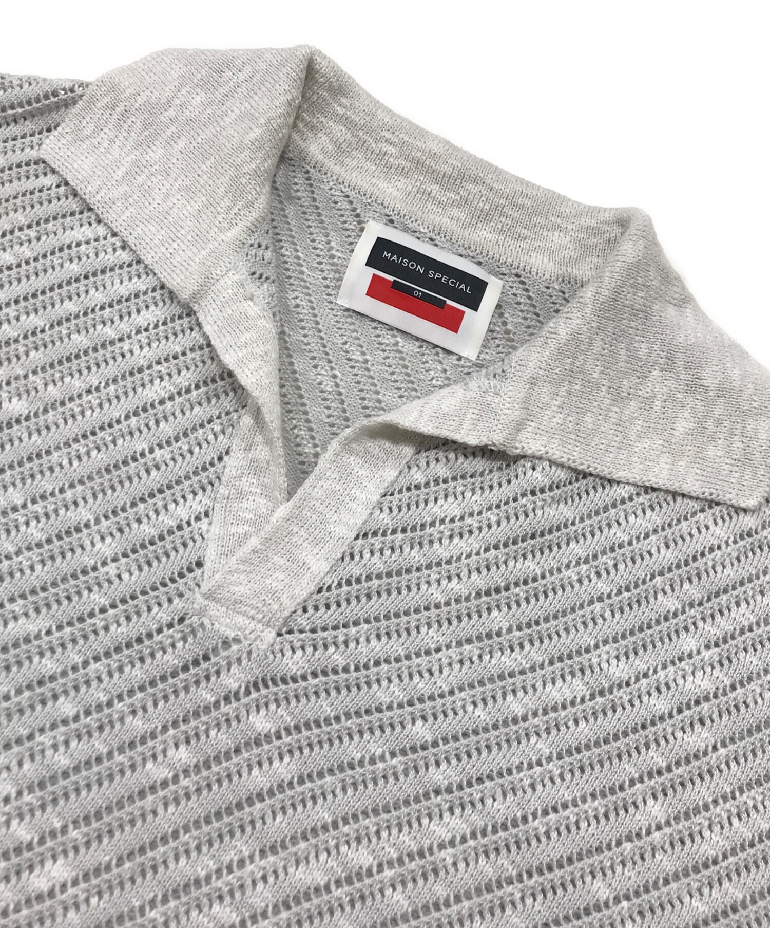 中古・古着通販】MAISON SPECIAL (メゾンスペシャル) Slub Yarn Bias 