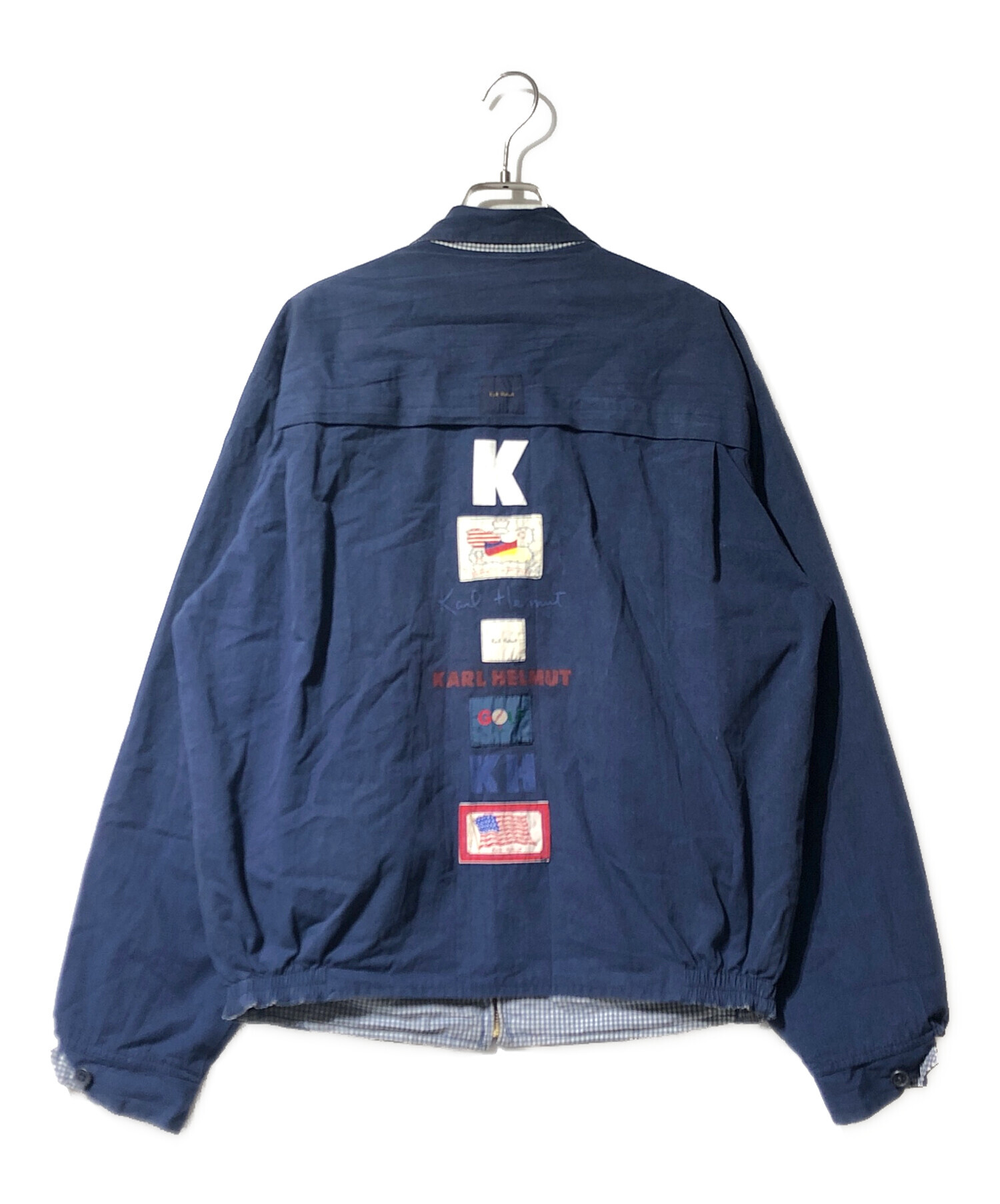 中古・古着通販】KARL HELMUT (カールヘルム) リバーシブルブルゾン 
