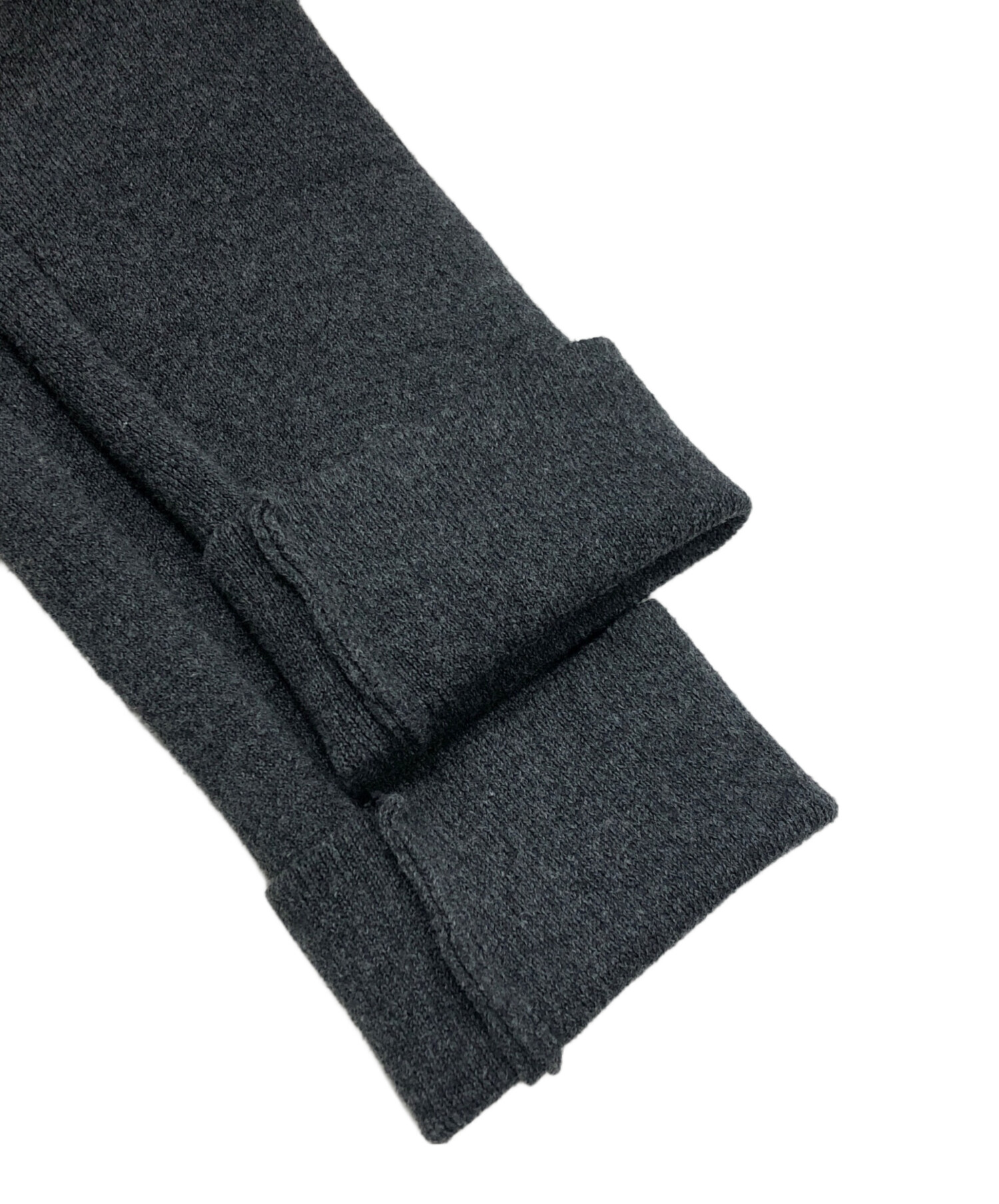 中古・古着通販】Bibiy. (ビビィ) LISA PEPURAMU KNIT グレー サイズ:F