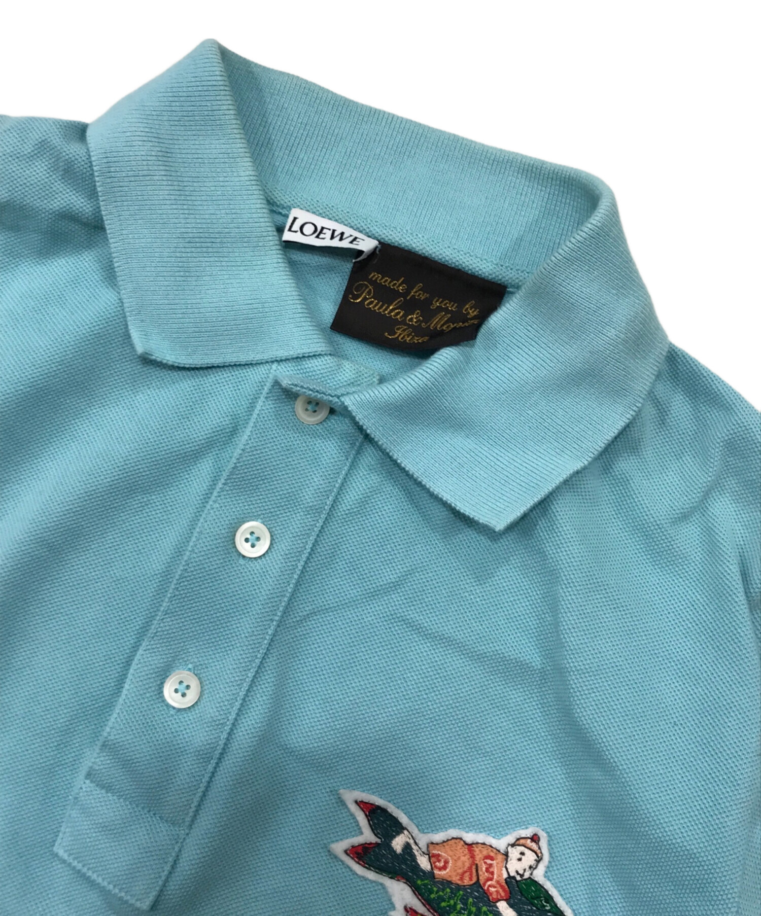 中古・古着通販】LOEWE (ロエベ) PAULA MERMAID POLO スカイブルー