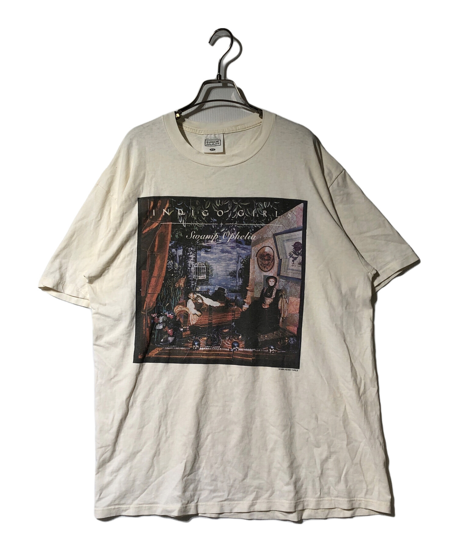 中古・古着通販】NICEMAN (ナイスマン) INDIGO GIRLS-プリントTシャツ