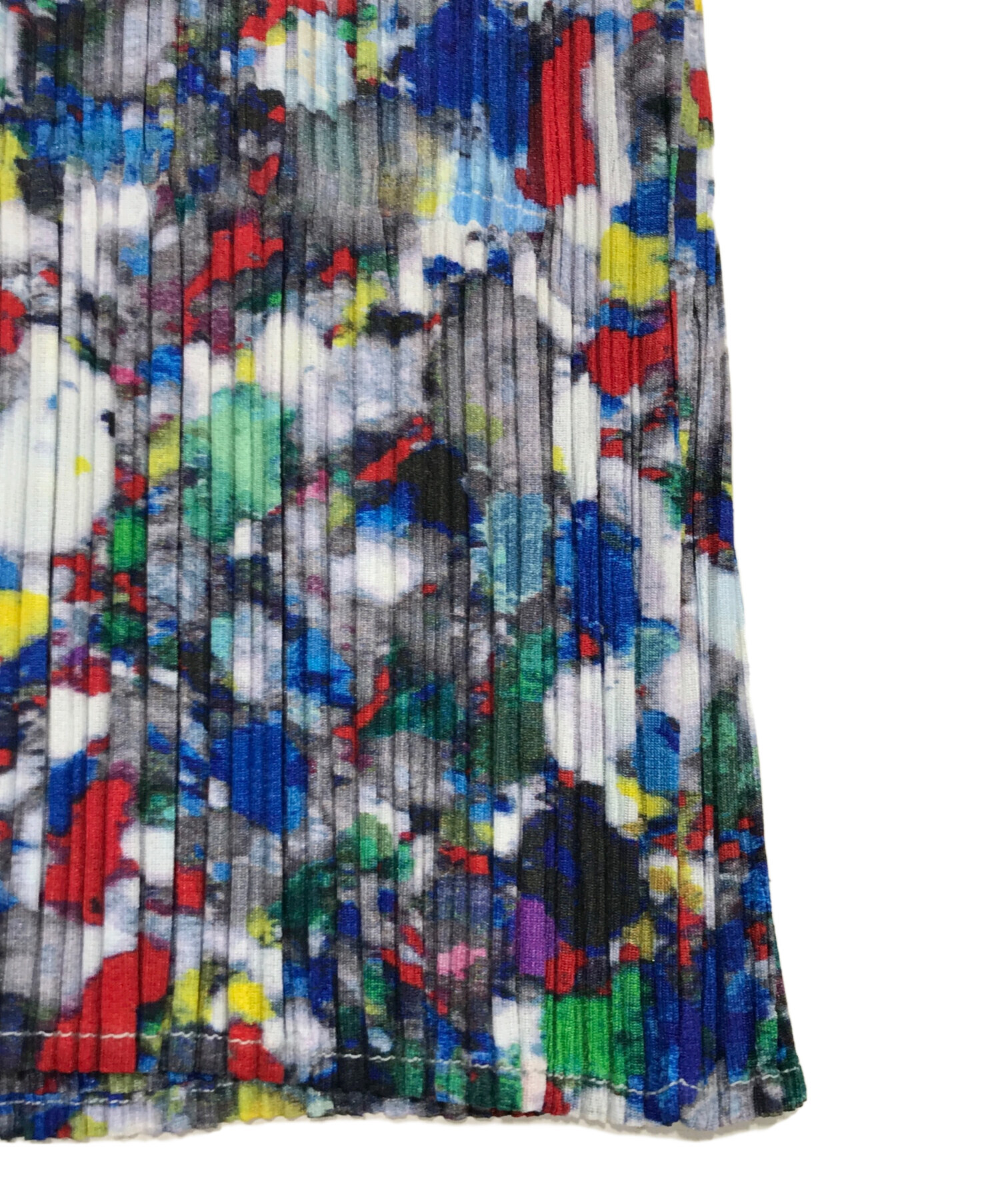 中古・古着通販】PLEATS PLEASE (プリーツプリーズ) 総柄転写プリーツ 