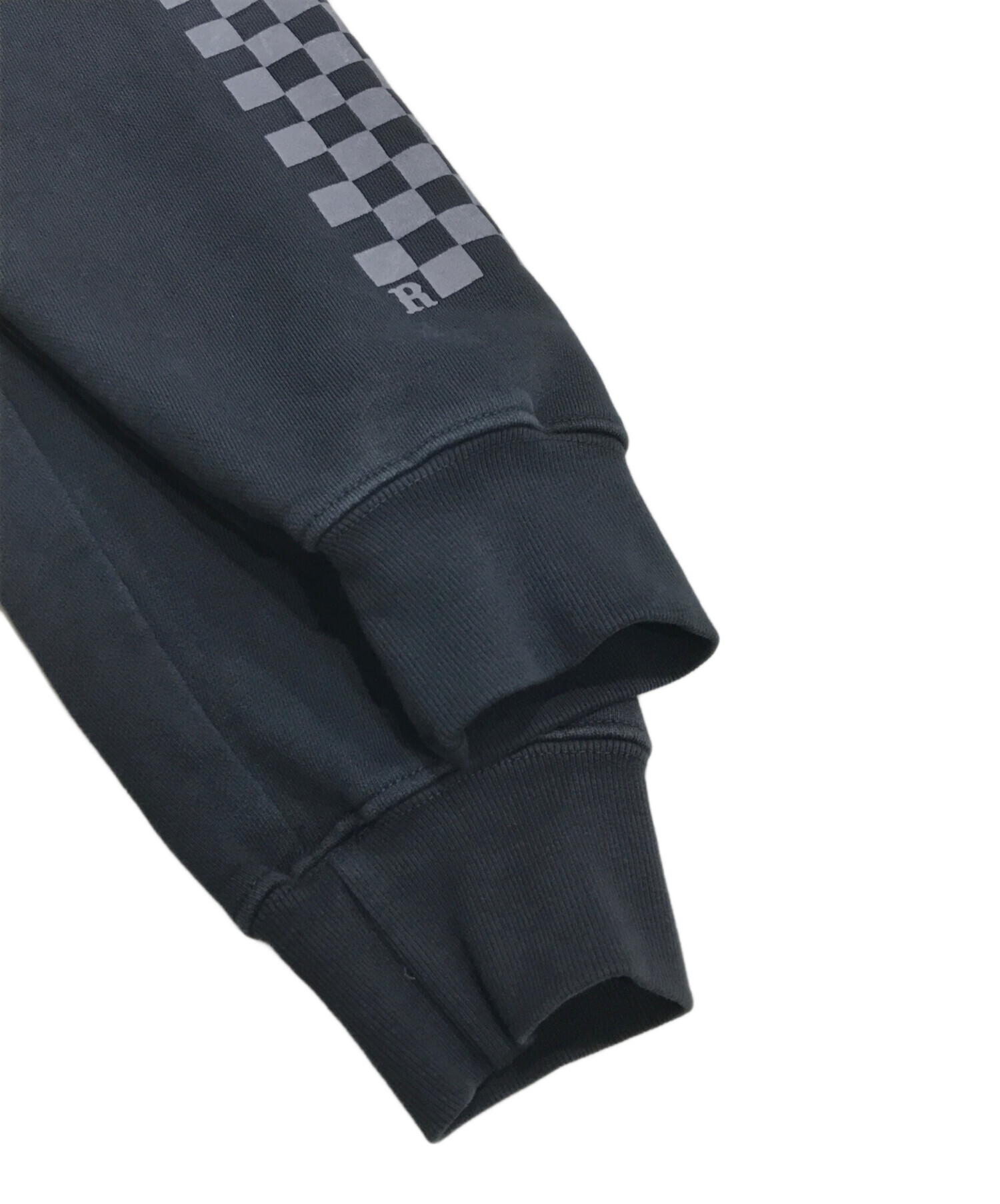 中古・古着通販】RHUDE (ルード) CLASSIC CHECKER HOODIE ブラック 
