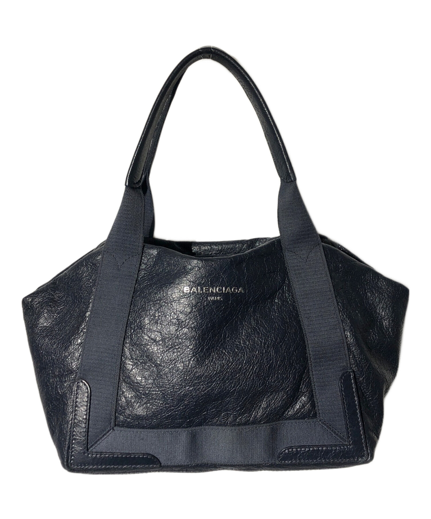 中古・古着通販】BALENCIAGA (バレンシアガ) レザーカバストートバッグ