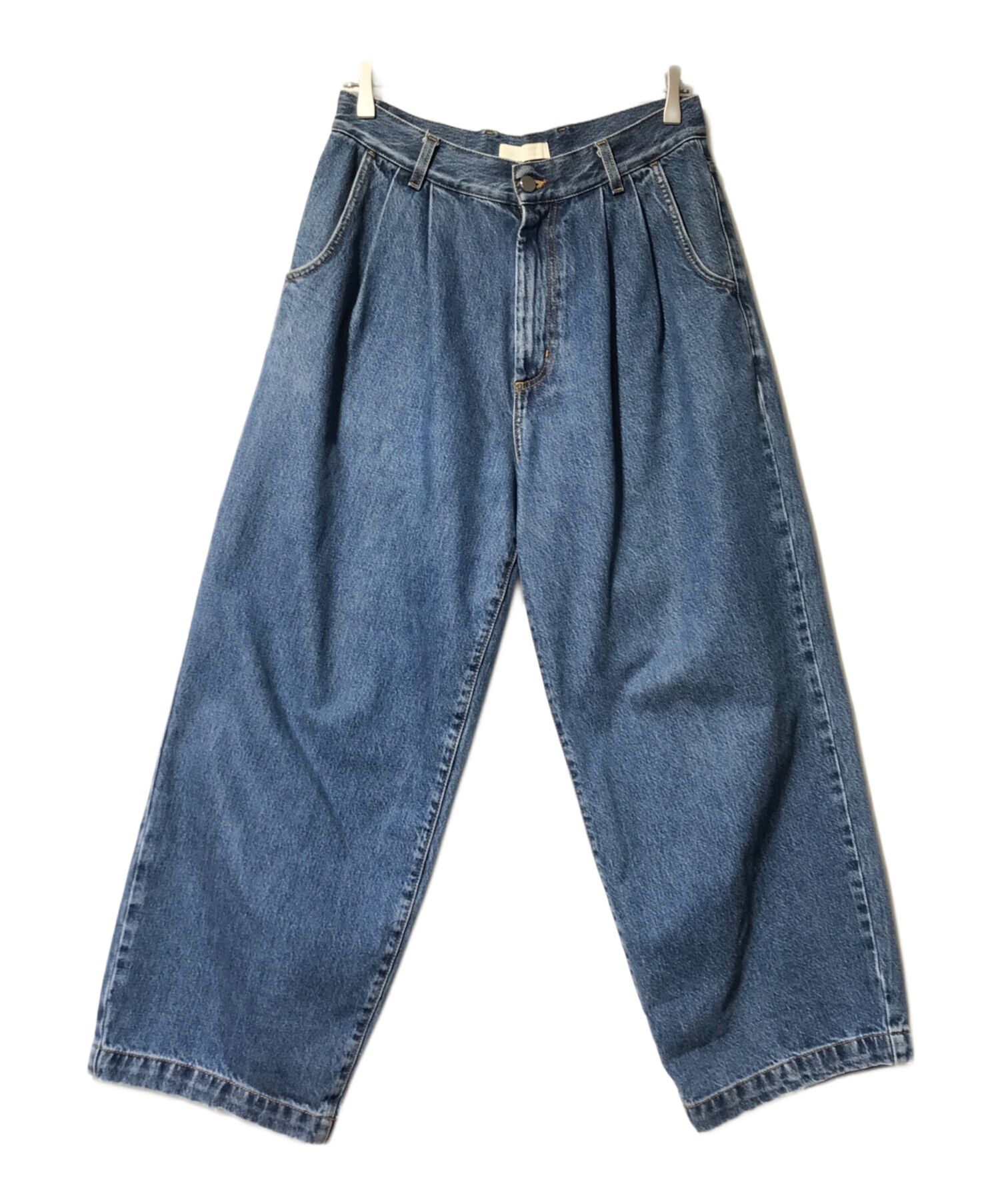 中古・古着通販】mfpen (エムエフペン) Bigger Jeans ブルー サイズ:S 